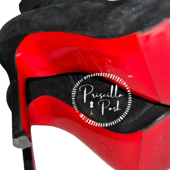 Christian Louboutin
Suede Calfskin Louise XI 120 Thigh High Boots 37.5 - Picture 12 of 16